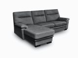 Ecksofa Schlafsofa Ecksofa sofa Opal Mit Schlaffunktion Anthrazit Ottomane Links