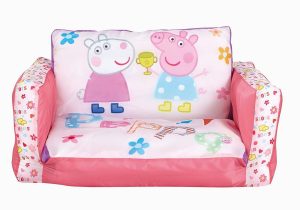 Einzelsofa Peppa Peppa Pig 2 In 1 Aufblasbares sofa Und Liegestuhl Holz