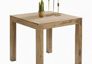 Esstisch Holz Ausziehbar 80 X 80 Wohnling Esstisch Massivholz Akazie 80 X 80 X 76 Cm Esszimmer Tisch Design Küchentisch Modern Landhaus Stil Holztisch Quadratisch Dunkel Braun