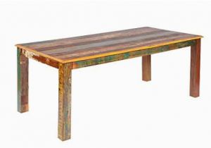 Esstisch Holz Bunt Tisch Esstisch ‘allegro’ Altholz Massiv Bunt Holz Vintage