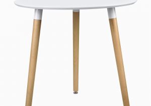 Esstisch Rund In Weiss [ensa] Esstisch Rund Weiß [h 75cmxØ80cm] Holz Tisch