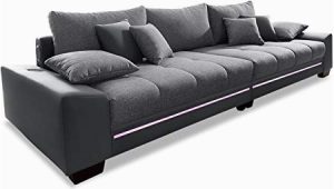 Gambar sofa Bed Big form sofa Couch Nova Via Bigsofa Nikita Mit Led Und sound