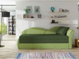 Green sofa Design sofa Schlafsofa Inklusive Bettkasten Alina R Limette Grün