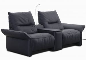 Himolla Schlafsofa K W Himolla sofa 7211 Passo In Leder Bronco Nachtblau