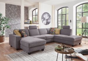 Hjort Knudsen sofa Stoff County Von Sit & More Xxl sofa Variante Rechts Grau