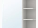 Ikea Badezimmerschrank Weiss Lillngen Spiegelschrank 1 Tür 1 Abschlregal Weiß Grau