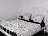 Ikea Hemnes Schlafzimmer Ideen My Bedroom In Black and White the Bed and the Side Tables