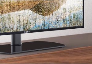 Ikea Tisch Weiß Höhenverstellbar Fitueyes Tv Standfuß Tv Ständer Fernsehstand Für 32 Bis 65 Zoll Oled Lcd Plasma Flach & Curved Fernseher Oder Monitore Höhenverstellbar Glas Max Vesa