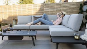 John Lewis sofa Design Your Own Bali Corner Bench and Coffee Table Lounge Set
