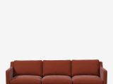 John Lewis sofa Design Your Own Buywest Elm Hamilton 3 Seater sofa Velvet Rust Line
