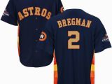 Keuchel Großhandel Männer Frauen Jugend astros Trikots 2 Bregman 60 Keuchel Trikots Weiß Grau Navy Blau orange Gold Salute Service Spieler Wochenende All Star