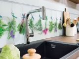 Kleine Küche Ideen Lieblingsmotive Auf Der Küchenrückwand Unterstreichen Den