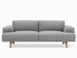 Kotze Aus Stoff sofa Hell Grau sofa