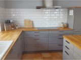 Küche Weiß Holz Arbeitsplatte Kuchen Grau Holz