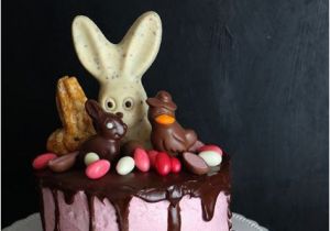 Kuchen Ideen Ostern Rezept Für Oster Dripping Cake Mit Himbeerquarkcreme