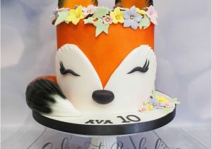 Kuchen Lustige Ideen 34 tolles Foto Von Fox Birthday Cake Geburtstag Kuchen