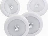 Küchenlampe Led soaiy 4er Set Warmweiß Led Nachtlicht Mit touchsensor Dimmbar Batteriebetrieben touch Lampe Schrankleuchte Küchenlampe 2800k