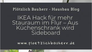 Küchenschrank Gebraucht Garderobe Ikea Hack