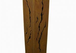 Küchentisch 100 Cm Hoch Rost Säule Risse 100 Cm Hoch Rechteckig Vom Metallmichl