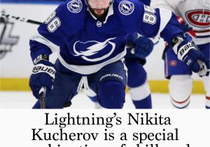 Kucherov Salary Lightning S Nikita Kucherov is A Special Bination Of