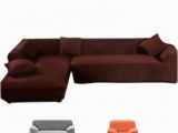 L form sofabezug Großhandel Bezüge Auf Dem sofa Sessel sofabezug Stoff soild Schonbezug Elastisch Ecksofabezug L Förmiger sofabezug Aus Stretch Möbeln Von Gravityhome