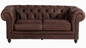 Landhaus Einzelsofa sofa 2 Sitzer orleans Nappaleder