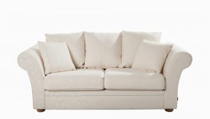 Landhaus sofa Holz Landhaus sofa Weiß Flachgewebe Olivia