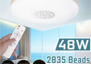 Led Lampen Schlafzimmer Ebay Details Zu Modern 48w Led 3 Modes Ceiling Light Living Room Bedroom Kitchen Panel Down Lamp