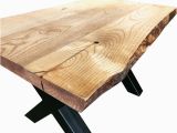 Massiv Holz sofa Tischplatte Massivholz Esche Mit Baumkante 50mm Unikat