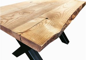 Massiv Holz sofa Tischplatte Massivholz Esche Mit Baumkante 50mm Unikat