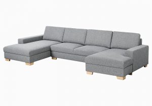 Modernes 2er sofa Srvallen 2er sofa Mit 2 Récamieren Lejde Grau Schwarz