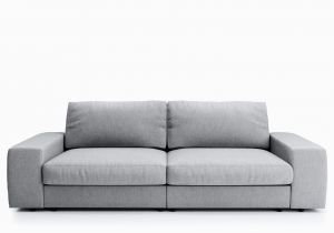 Modernes sofa Grau Big sofa Hellgrau Flachgewebe Brooke