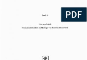 Poco Küchentisch Chords Von Rore Bis Monteverdi Der Musikalische formalismus