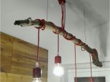 Rote Lampe Im Badezimmer Suspension