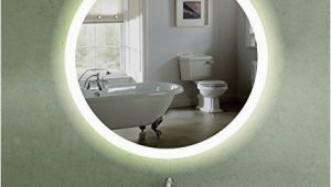 Runder Badezimmer Spiegel 60 Cm Runder Wandspiegel Mit Led Beleuchtung Für Badezimmer