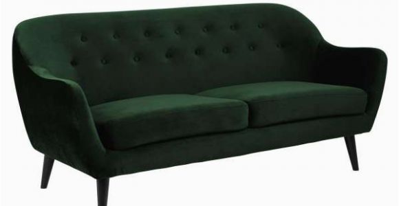 Samt sofa sofa Dunkelgrün Samt