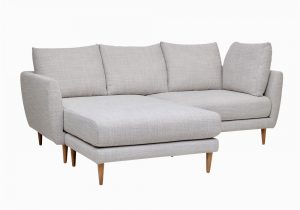 Schlafsofa Amazon Bloomingville sofa Mit Chaiselongue "miles" Hellgrau