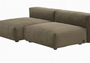 Schlafsofa Cord sofa 1 1 Medium 2 Side Cord Velours Khaki