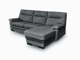 Schlafsofa Ecksofa Ecksofa sofa Opal Mit Schlaffunktion Anthrazit Ottomane Rechts