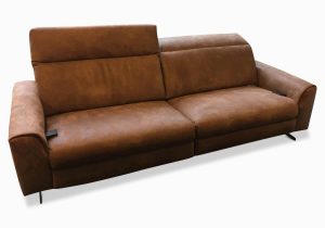 Schlafsofa Leder Braun sofa Wk660 Venosa Leder togo Braun Mit Elektrischer Relaxfunktion