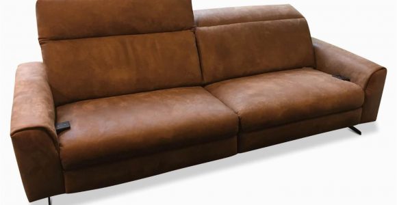 Schlafsofa Leder Braun sofa Wk660 Venosa Leder togo Braun Mit Elektrischer Relaxfunktion