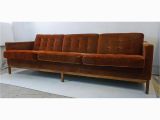 Schlafsofa Vintage Look Vintage Florence Knoll Rosewood Base & Mohair sofa