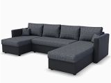 Schlafsofa Xxl Liegefläche Xxl Schlafsofa In Grau Schwarz – Stellmaß 290 X 185 Cm