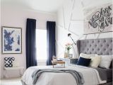 Schlafzimmer Einrichten Graues Bett Navy Gray White Inspiration