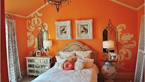 Schlafzimmer Farbe orange Genial Pfirsich Zimmer Dekor Bilder