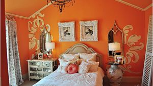 Schlafzimmer Farbe orange Genial Pfirsich Zimmer Dekor Bilder
