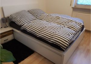 Schlafzimmer Ikea Malm Eiche Malm Bett 140×200 Lattenrost & 4 Schubladen In