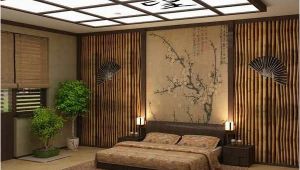 Schlafzimmer Japanisch Einrichten Herrliches Schlafzimmer Im asiatischen Stil Ausgestattet