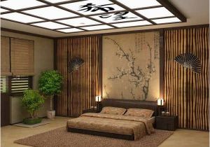 Schlafzimmer Japanisch Einrichten Herrliches Schlafzimmer Im asiatischen Stil Ausgestattet