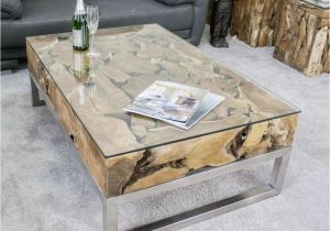 Sofa Couchtisch Wohnzimmertisch Glas Holz Elegant Couchtisch Holz Mit